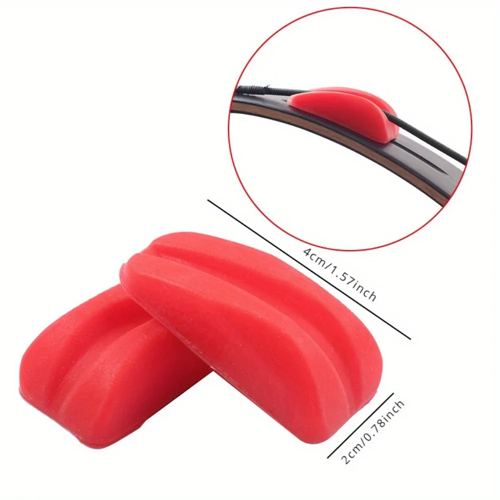 2 pieces of 40mm arch shaped shock absorber soft rubber arch shaped shock absorber