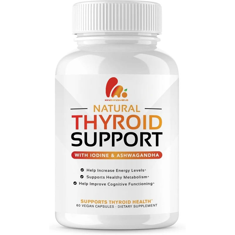 Thyroid support complex - energy, focus, metabolic support, iodine containing, B12、 Selenium, zinc, copper, L-tyrosine, etc
