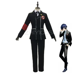 Anime Shin Megami Tensei Persona 3 Yuuki Makoto Cosplay Costume Gekkoukan High School Uniforms Halloween Costumes for Women/Men