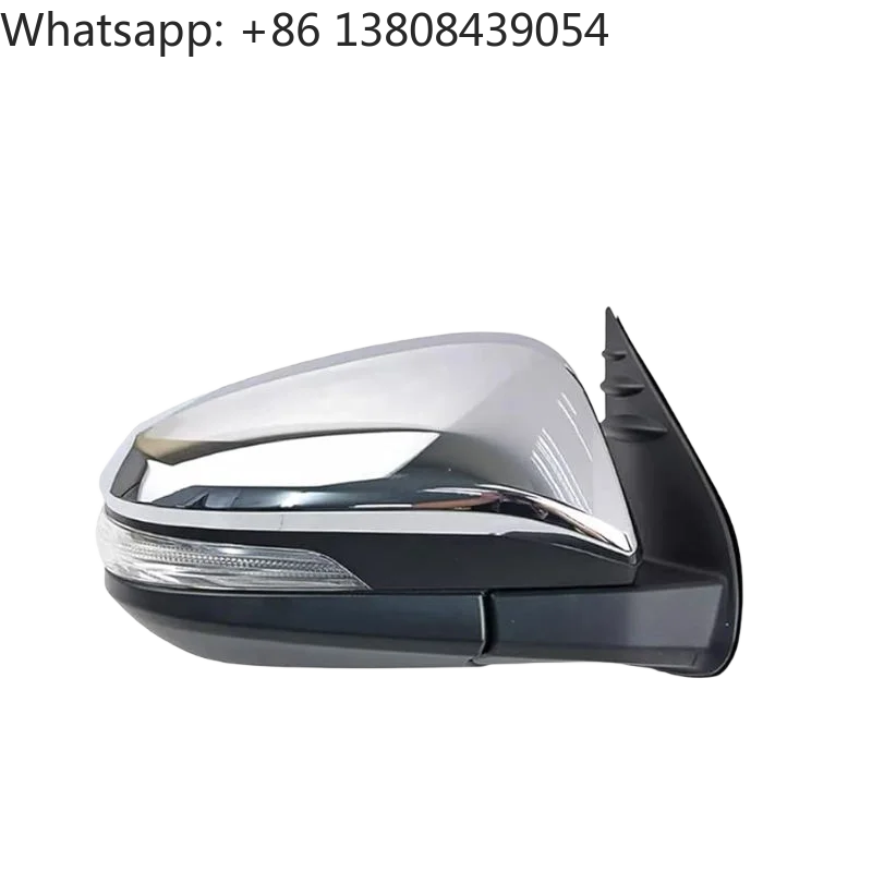 

Car Auto Parts Chrome Side Mirror Rearview Assembly Auto Electric LED Turn Signal for Toyota Hilux 2015
