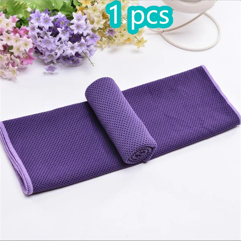 1–10 Stück kühlendes Handtuch, sofortige Linderung, Mikrofaser, coole Handtücher, kühlende Halswickel, eiskalte Lappen, Sport, Fitness, Camping, Radfahren