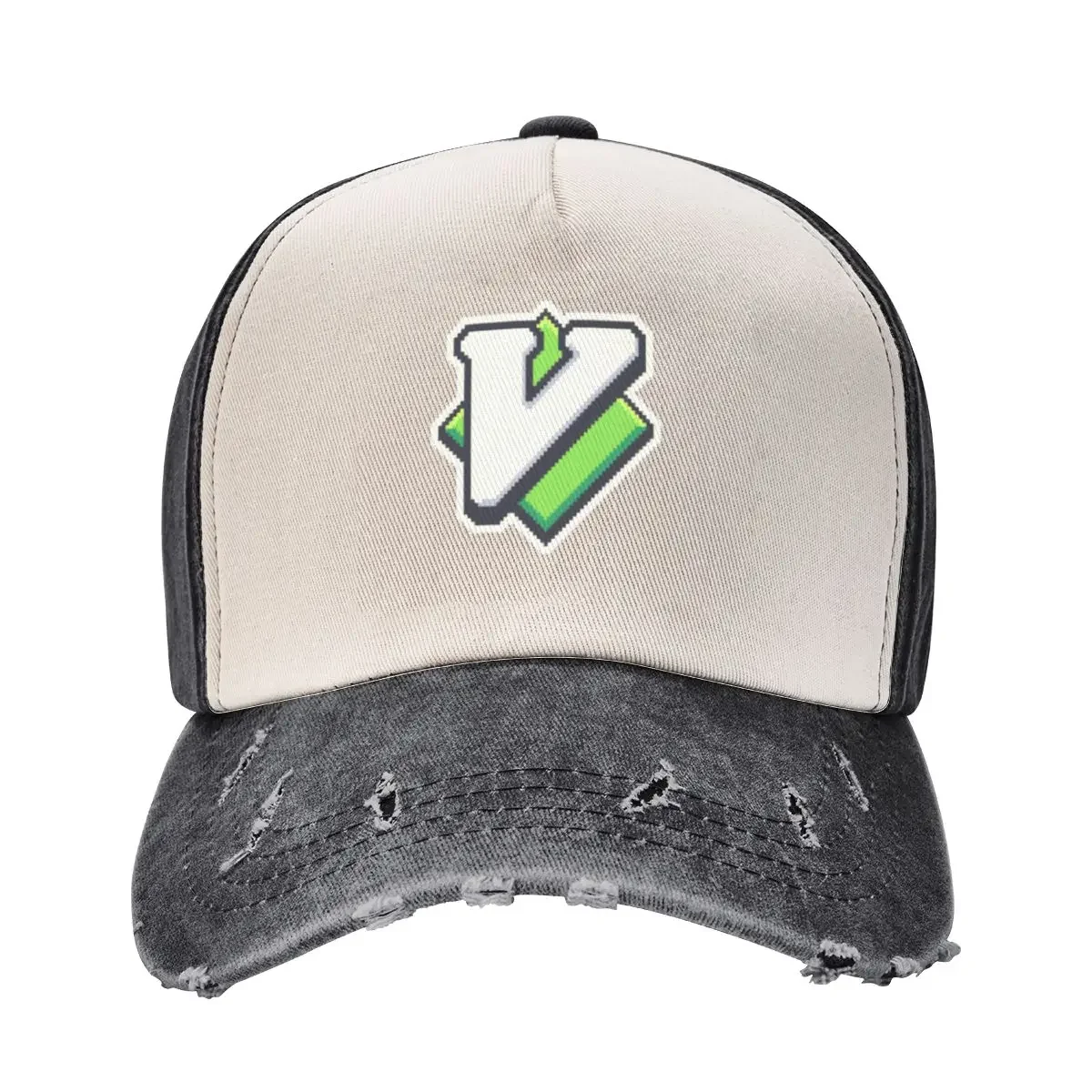 Vim Pixel Art Baseball Cap custom Hat Hip Hop Women Caps Men's