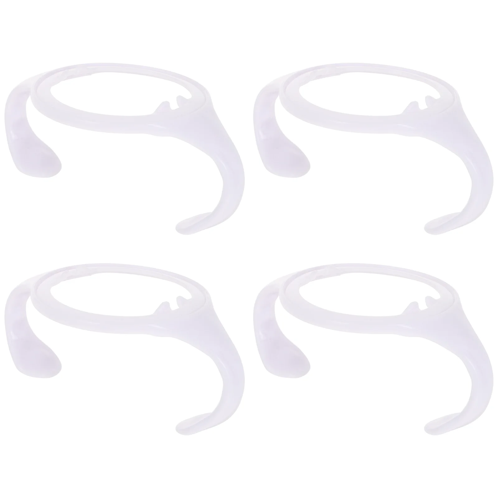 4 Pcs Wide Mouth Bottle Handle Baby Feeding Accessories Feeder Breast Milk Grips Nursing Pp
