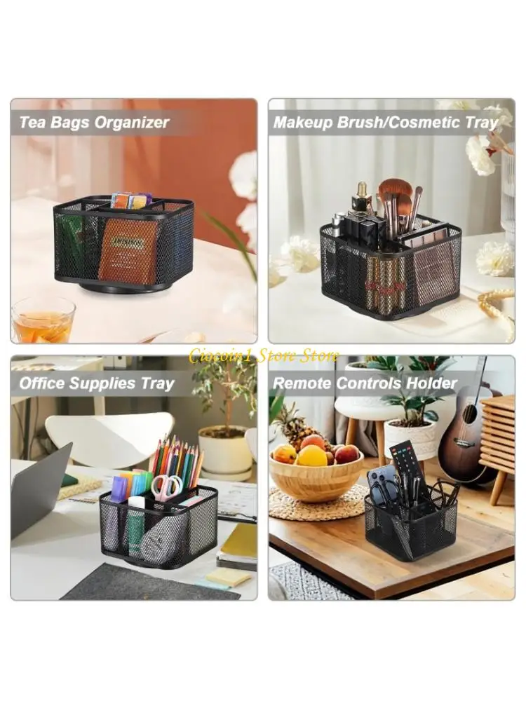 

A3PC Стильный металлический настольный планировщик с блокирующими секциями для хранения Современные настольные аксессуары для к