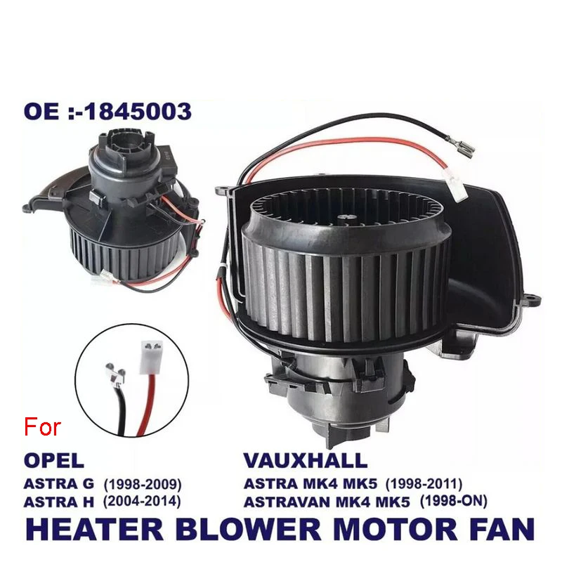 

FOR VAUXHALL ASTRA G MK4 ASTRA H MK5 1998-2014 HEATER BLOWER MOTOR FAN RHD