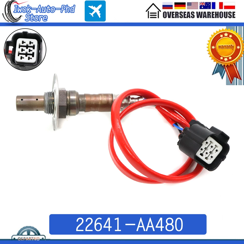 22641-AA480 Air Fuel Ratio Sensor Oxygen O2 Lambda Sensor 22641AA480 For Subaru Liberty Forester Impreza Legacy 2.0L 22641-AA381