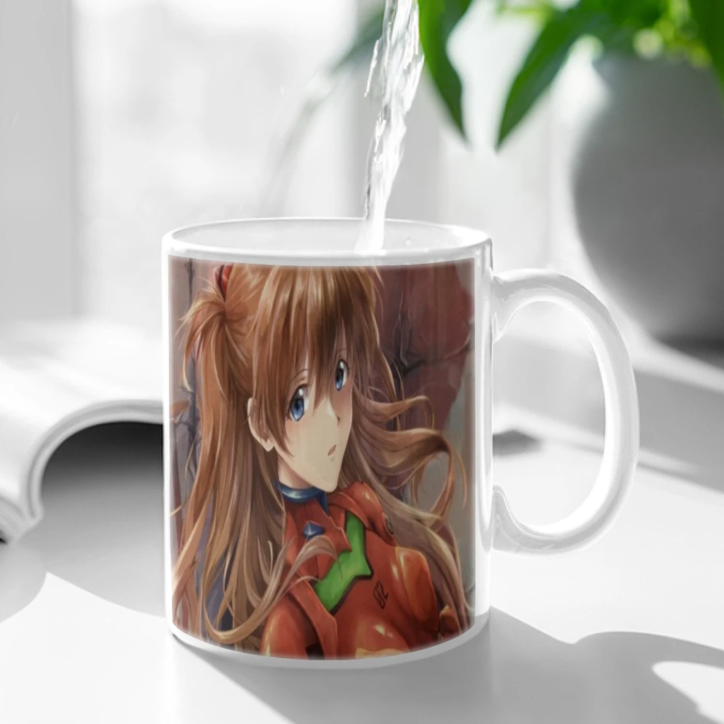 G-Genesis E-Evangelion Eva Ceramic Mug Cute Coffee Tea Milk Stave Mugs And Cups with Handle Novelty Gifts