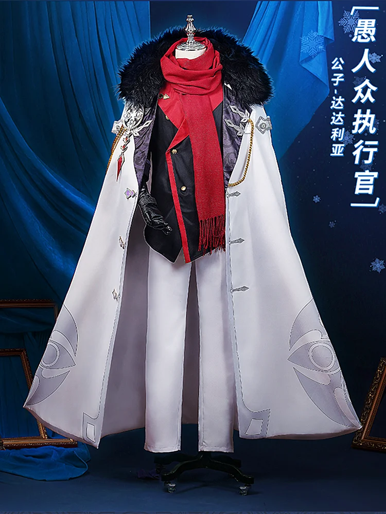 

Game Genshin Impact Tartaglia Damselette Cosplay Costume Anime Men Fashion Cloak Role Play Clothes for 2023 Plus Sizes S-XXXL