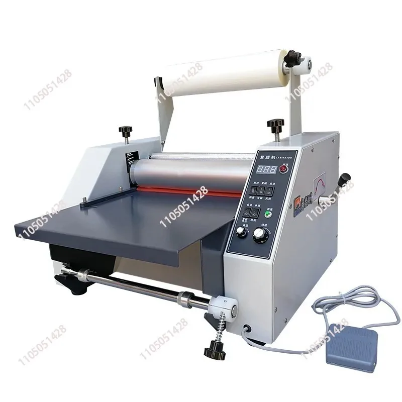 350 Steel roll laminating machine, high-speed laminating machine, automatic laminating roller, adjustable speed