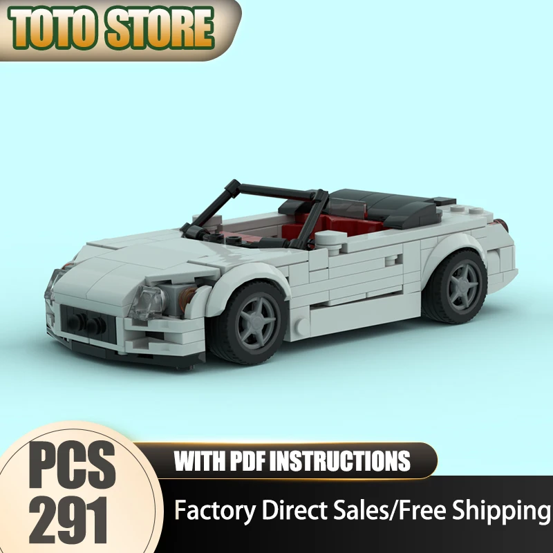 

Moc Building Bricks S2000 ap1 Speed Champions Car Model Technology Modular Blocks Gifts Christmas Toys DIY Sets Assembly