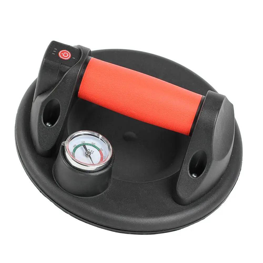 Raizi 8 Inch Battery Suction Cup Lifter With Gauge for Granite Tile Glass Marble Stone other hand tools