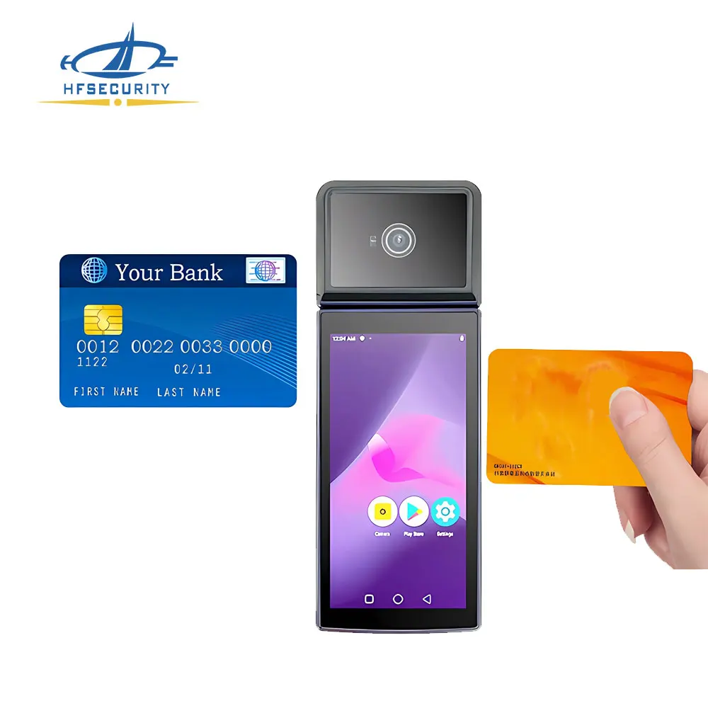 HFSecurity HP605PV Palm Vein POS Terminal NFC Payment Integration Convenience Store Solution Contactless Retail