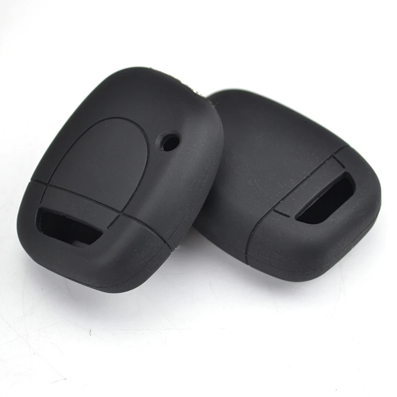 1 Button Silicone Car Remote Key Fob Shell Cover Case For Renault Clio Kangoo Master Twingo Skin Holder Protector 1998 - 2008