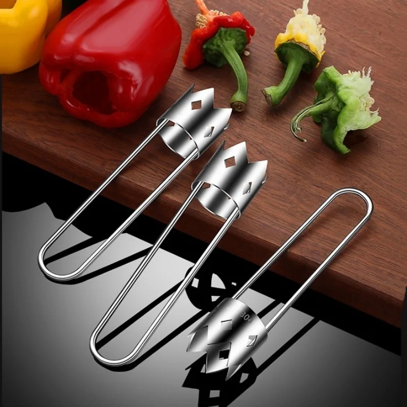 

Portable Rust-Proof 304 Stainless Steel Core Remover for Pears and Apple Sharp Serrated Cutter Durable Hand Tool for Vegetables