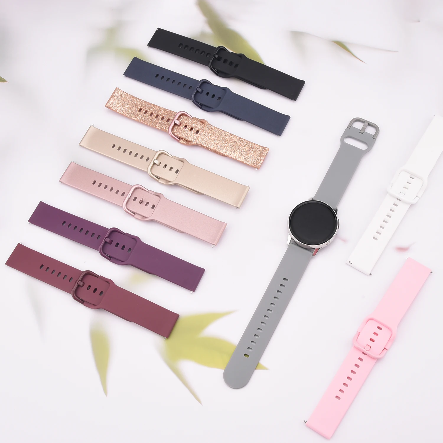 Strap for Xiaomi IMILAB KW66/Mibro Lite Color Air/YAMAY SW022 Band Bracelet for Haylou RS4 Plus RT2 LS10/LS02/RT/GTS/LS05s Band