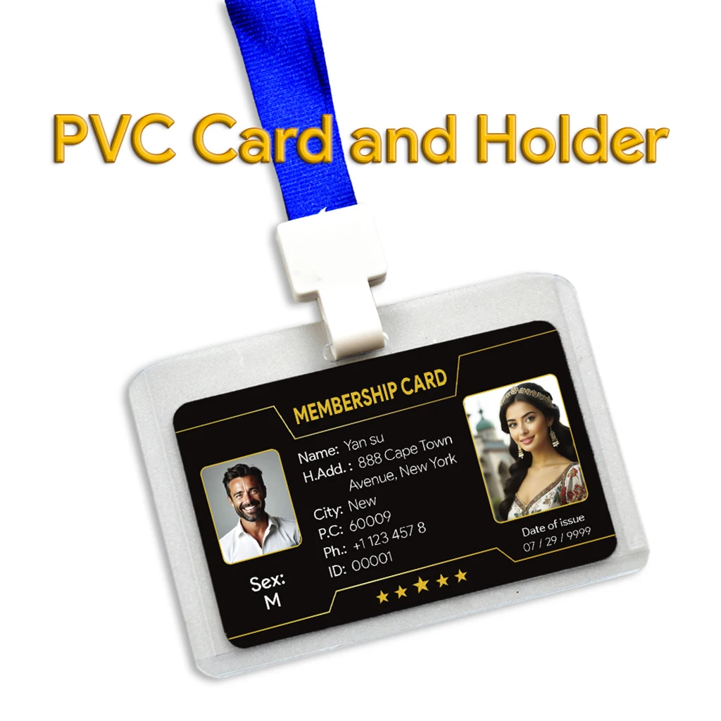 Benutzerdefinierte 1-teilige Fan-Club-Mitgliedskarte aus PVC-Kunststoff, VIP-Loyalitätskarte für Einflussger, Unterstützer, Gedenk, weltweiter Versand
