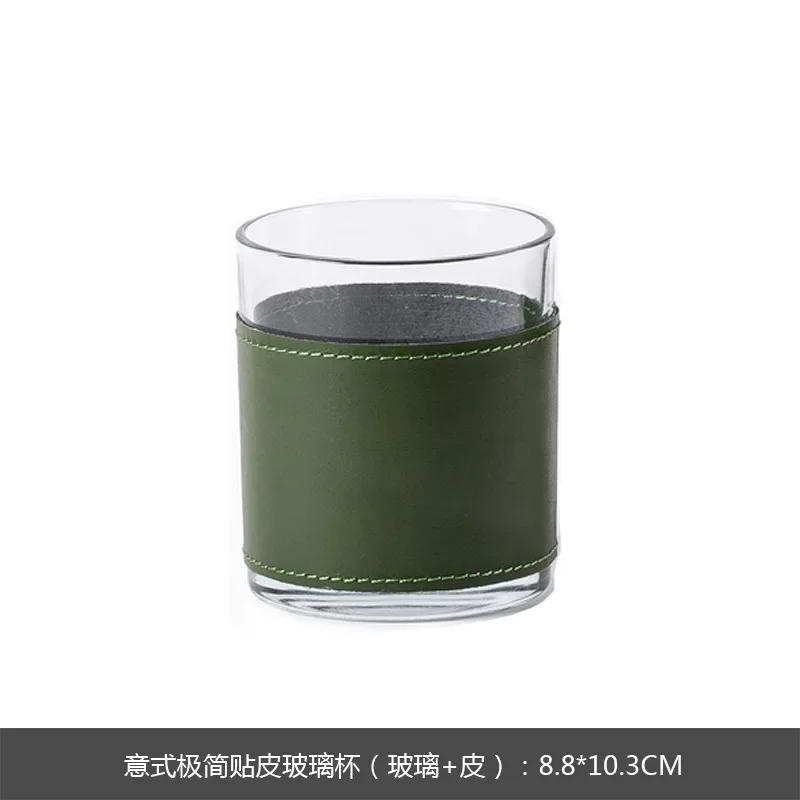 

Modern simple beige forest green sticker kettle decorative props model room living room