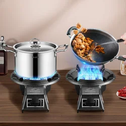 Household Kitchen Energy Fierce Stove Commercial Restaurant Energy Saving Gas Stove High Temperature Single Stove