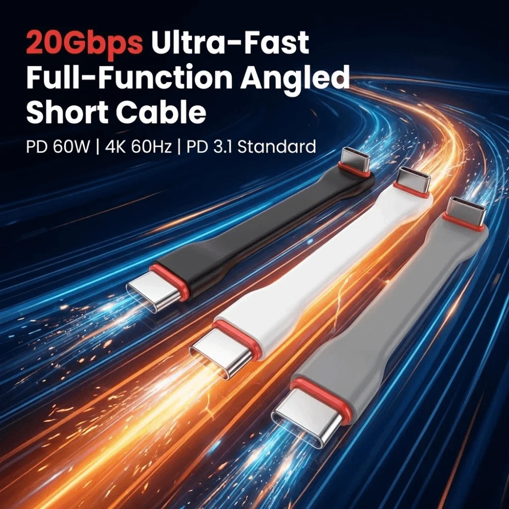 90° Angled Usb Cabl…