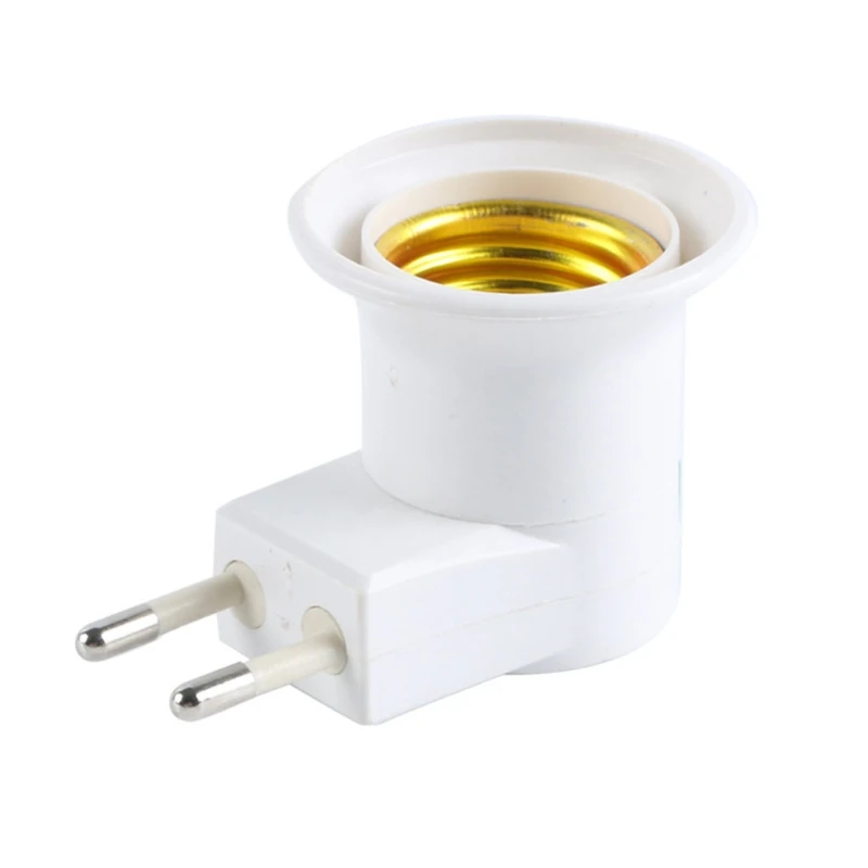 E-27 Bulb Lamp Holder with Plug in Wall Lamp Socket 220-250V Standard Thread Light Socket Home Bulb Accessories