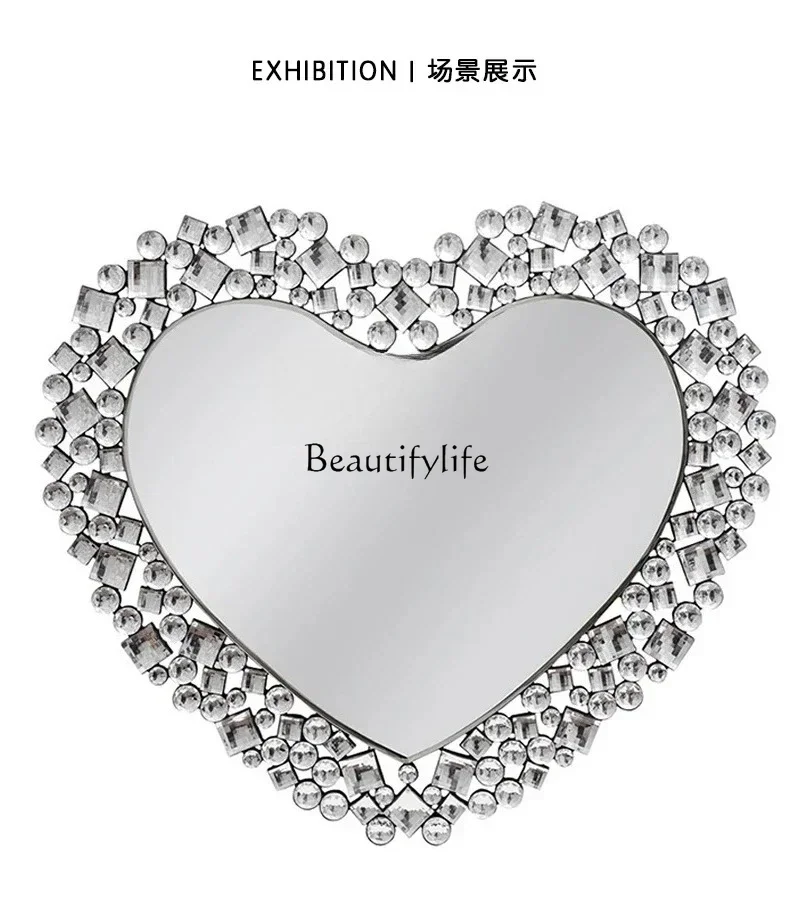 

Dresser mirror makeup mirror oval decorative mirror bedroom home