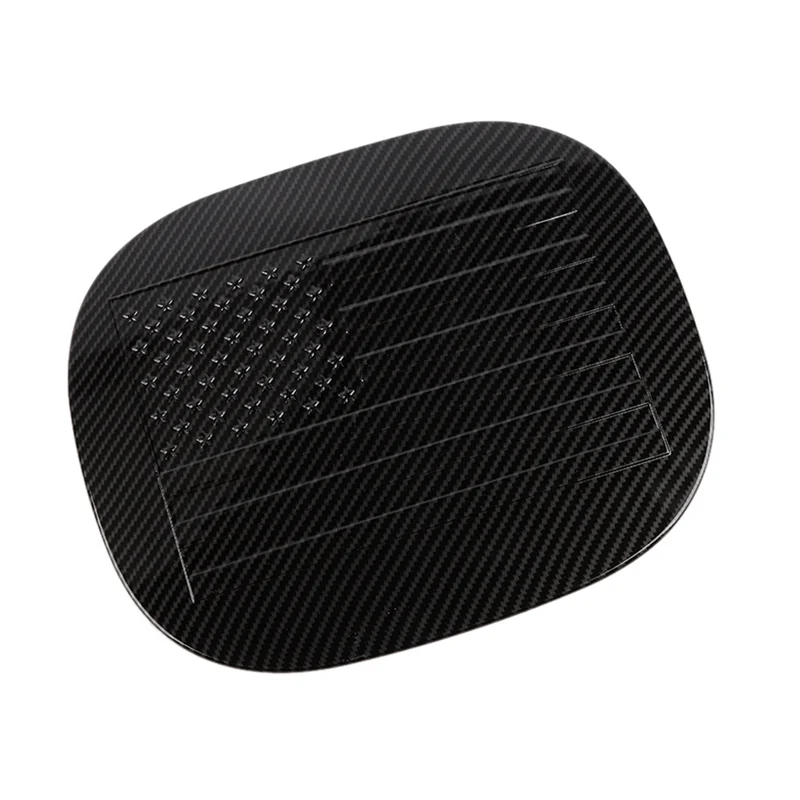

Reliable-Fuel Tank Cover Trim For Chevy Suburban 2020-2023 Tahoe GMC Yukon 2021-2023 Accessories - ABS Carbon Fiber
