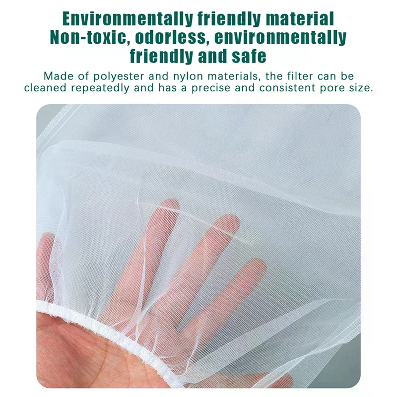 

5 шт. нейлоновые сетчатые мешки для краски с верхним отверстием, сетчатые мешки для краски, сетка для краски, украшение для дома, сетчатый фильтр для краски