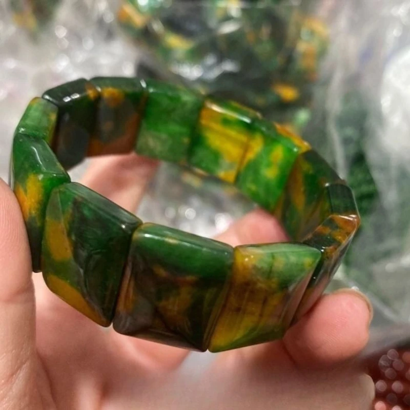 

Новый классический агатовый халцедон, модный тренд, высококачественный атмосферный ручной ряд для пары