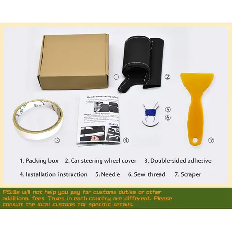 8 best sales होंडा स्टीयरिंग व्हील कवर - №2