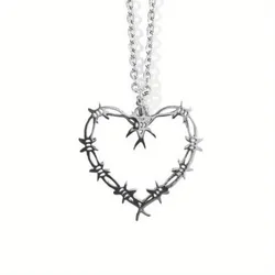 Gothic Creative Love Simple Handsome Fashion Popular Thorn Necklace