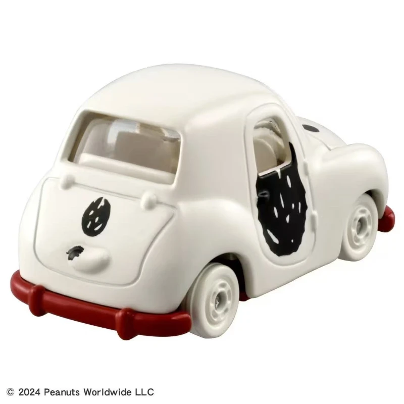 TOMY Snoopy 50e anniversaire édition pilote alliage voiture dessin animé ornement TOMICA modèle Simulation Collection véhicule cadeau jouets