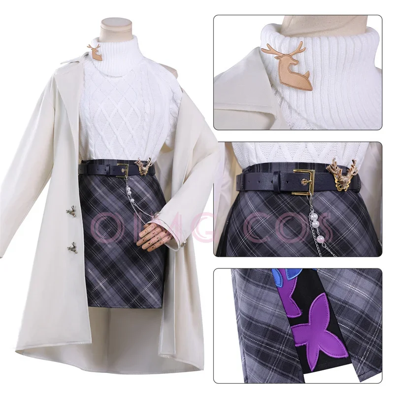 Honkai Star Rail Castorice Cosplay Costume Carnival Uniform Halloween Costumes Anime  Women Game view 2