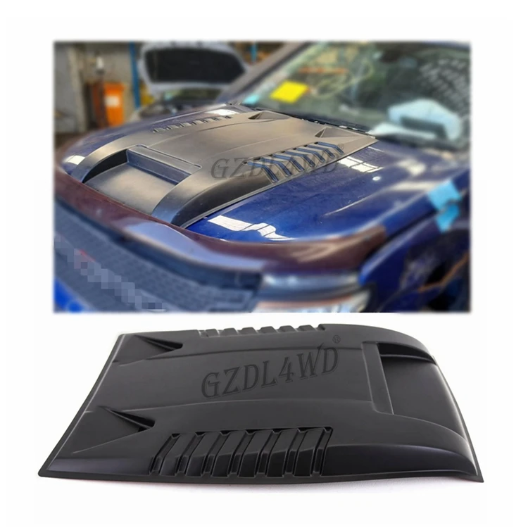 Automotive Hood Scoops For Ranger T6 PX Mk2 2012-2015 Pickup Accessories Bonnet Vent Covers