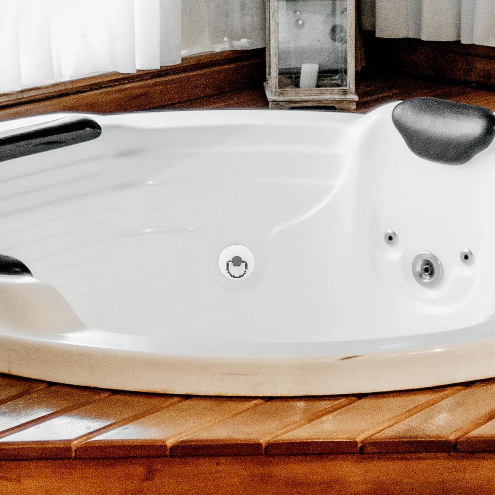 

Универсальная сменная заглушка для ванны с нажимным механизмом, простая и практичная, приятная на ощупь, аксессуары для ванн