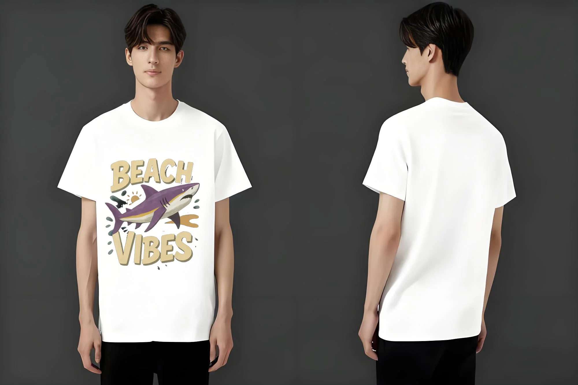 

The 2025 streetwear brand T-shirts for both men and women, featuring printed, comfortable and casual streetwear Y2K