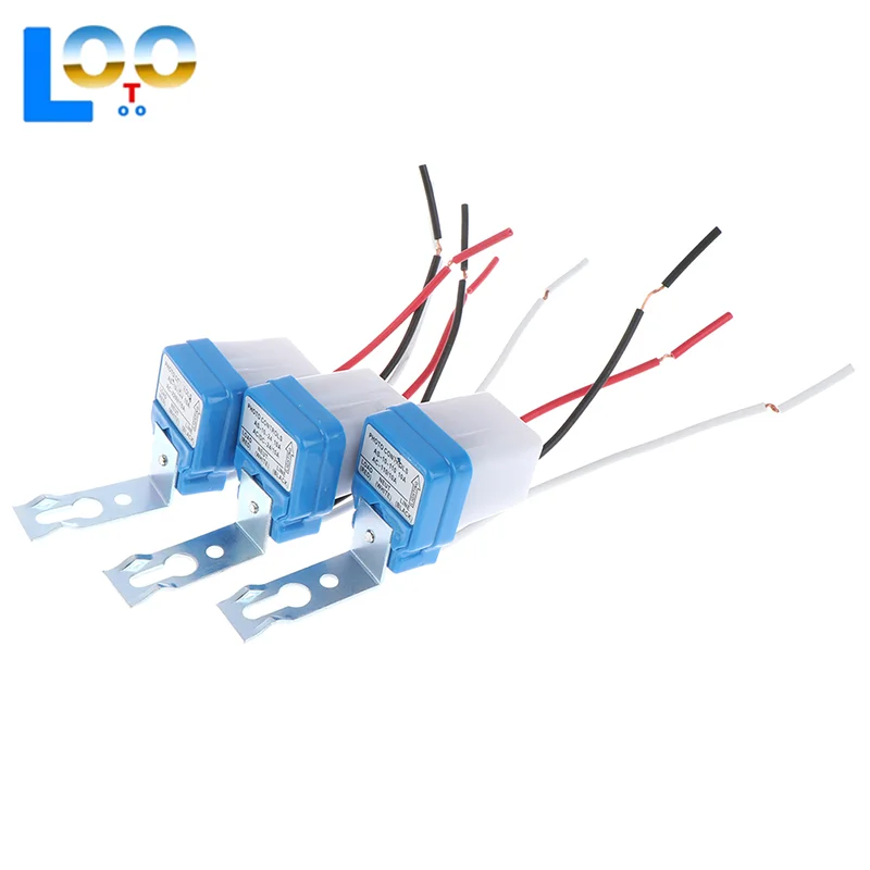 التيار المتناوب 24 فولت 110 فولت 220 فولت السيارات على قبالة الكهروضوئية ضوء الشارع مفتاح مستشعر السيارات مفتاح إضاءة الشارع ليلة في يوم قبالة مفاتيح الاستشعار