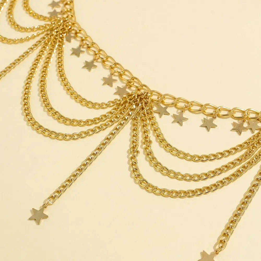 

Винтажная металлическая цепочка для тела: золотая, серебряная, с жемчугом, кисточками, в форме сердца и бабочки, для женщин