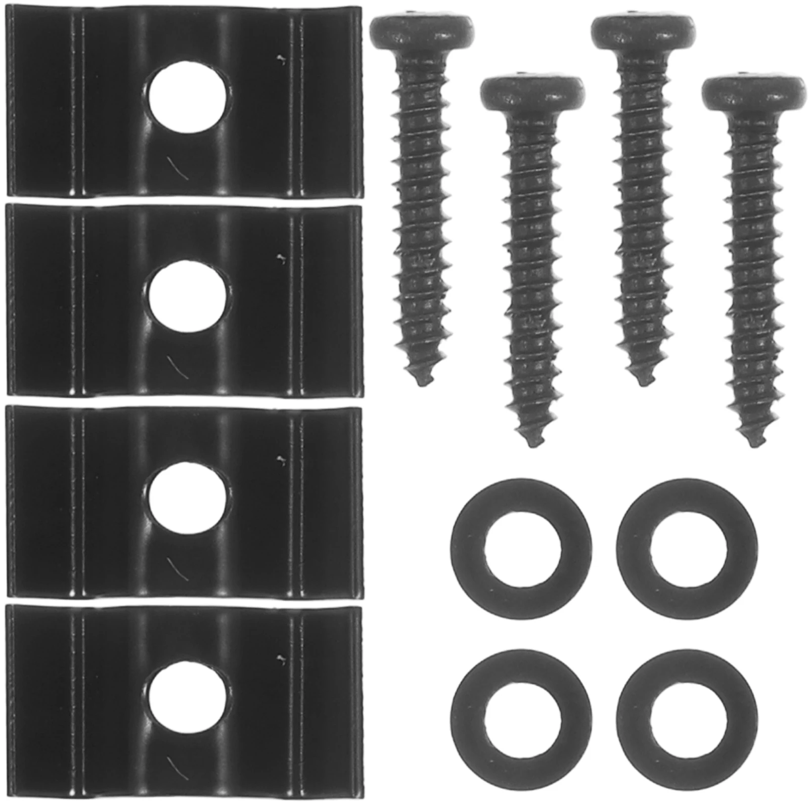 

1 set Electric Guitar String Retainer Black Set Easy Installation Stable Sound Precision Made Suitable Various Guitars Practical
