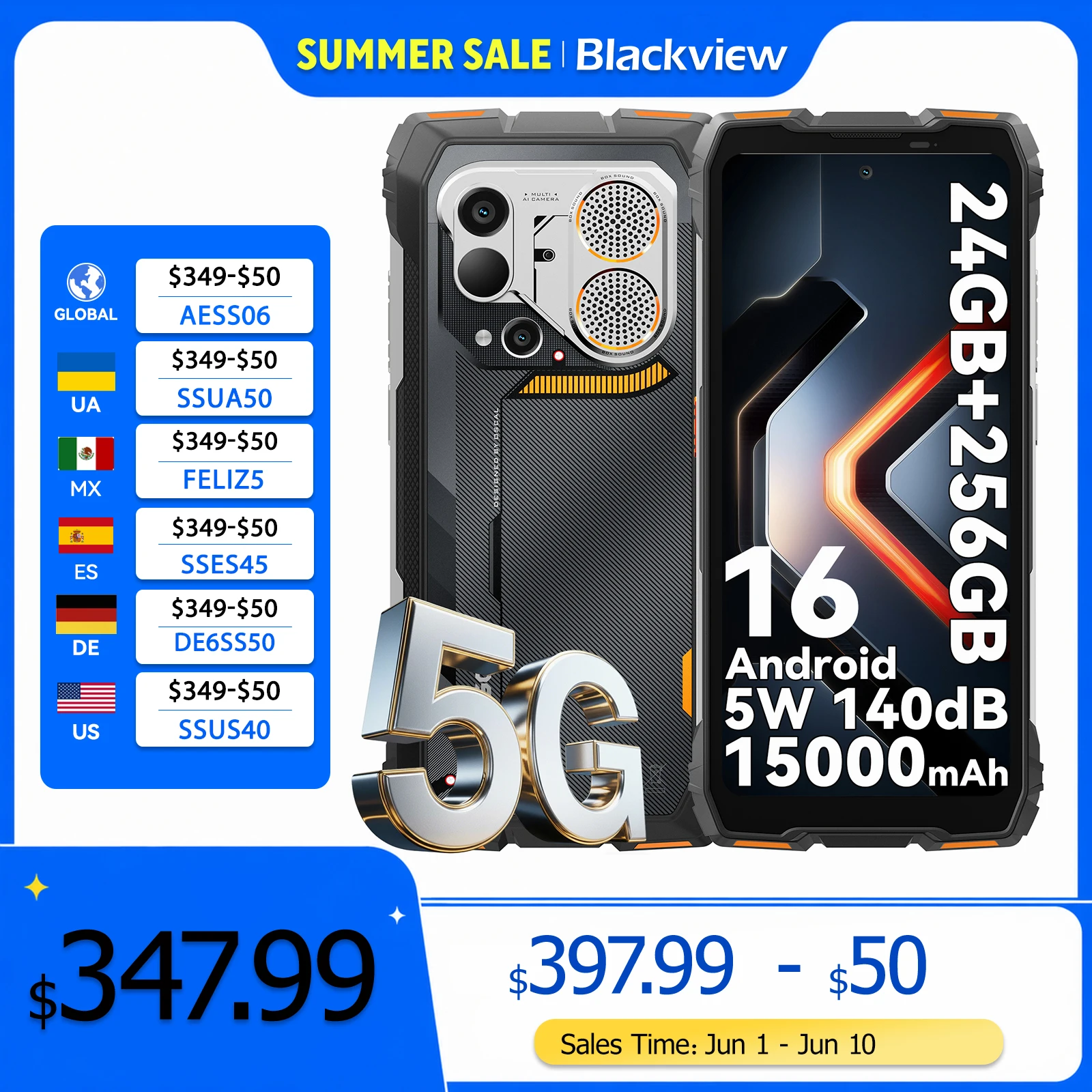 Blackview OSCAL PILOT 6 thermal imaging Rugged Smartphone MTK G100 6.67" 2.4K Display 120Hz, 12GB 256GB, 10000Amh Phones Dual 4G