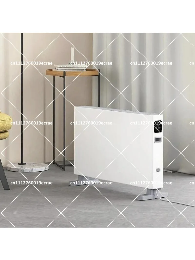 2200W Smart Floor Mounted Convector Heater with Remote Control, Touch Panel, and APP Control for Home Use