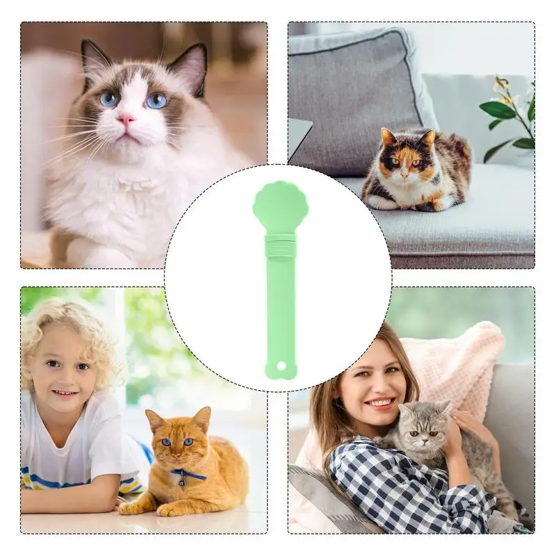 Cat Feeder Cat Strip Squeeze Spoon Pet Liquid Snack Spoon Liquid Feeding Food Squeezer Cat Food Spoon  Pet Supplies for Wet Food