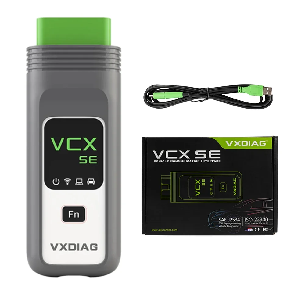 VXDIAG VCX SE for JLR Car OBD2 Scanner VX708 for Jaguar Land Rover OE-Level Diagnostic Tool Active Test Coding Programming DoIP