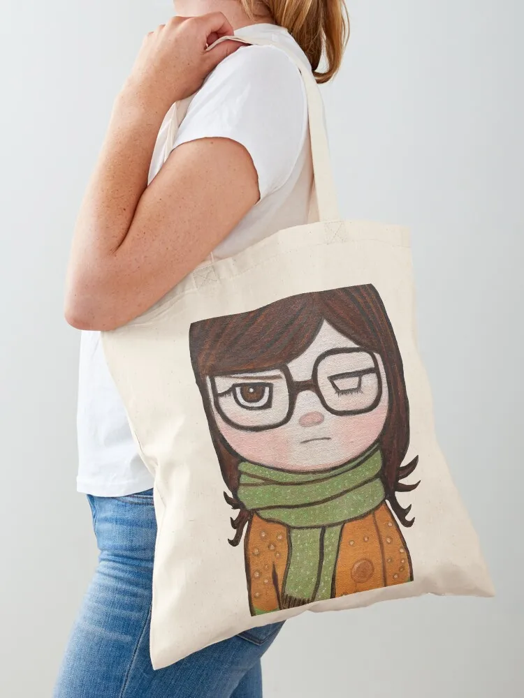 

Wink Tote Bag hand bag ladies tote bag university women Eco