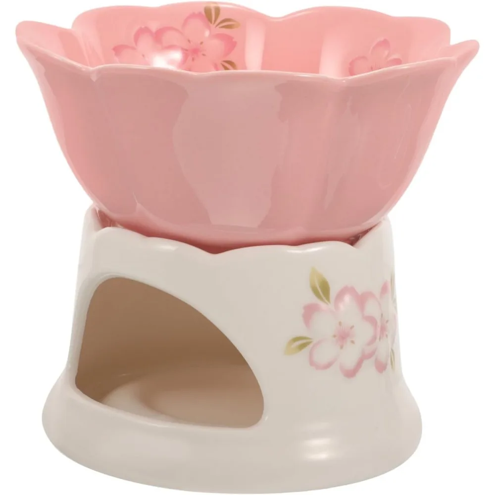 

1 Set Ceramic Fire Boiler Oil Fondue Pot Water Heating Bowl Mini Fondue Pot Seafood Butter Warmer Butter Heater Mini Hot Pot Bow