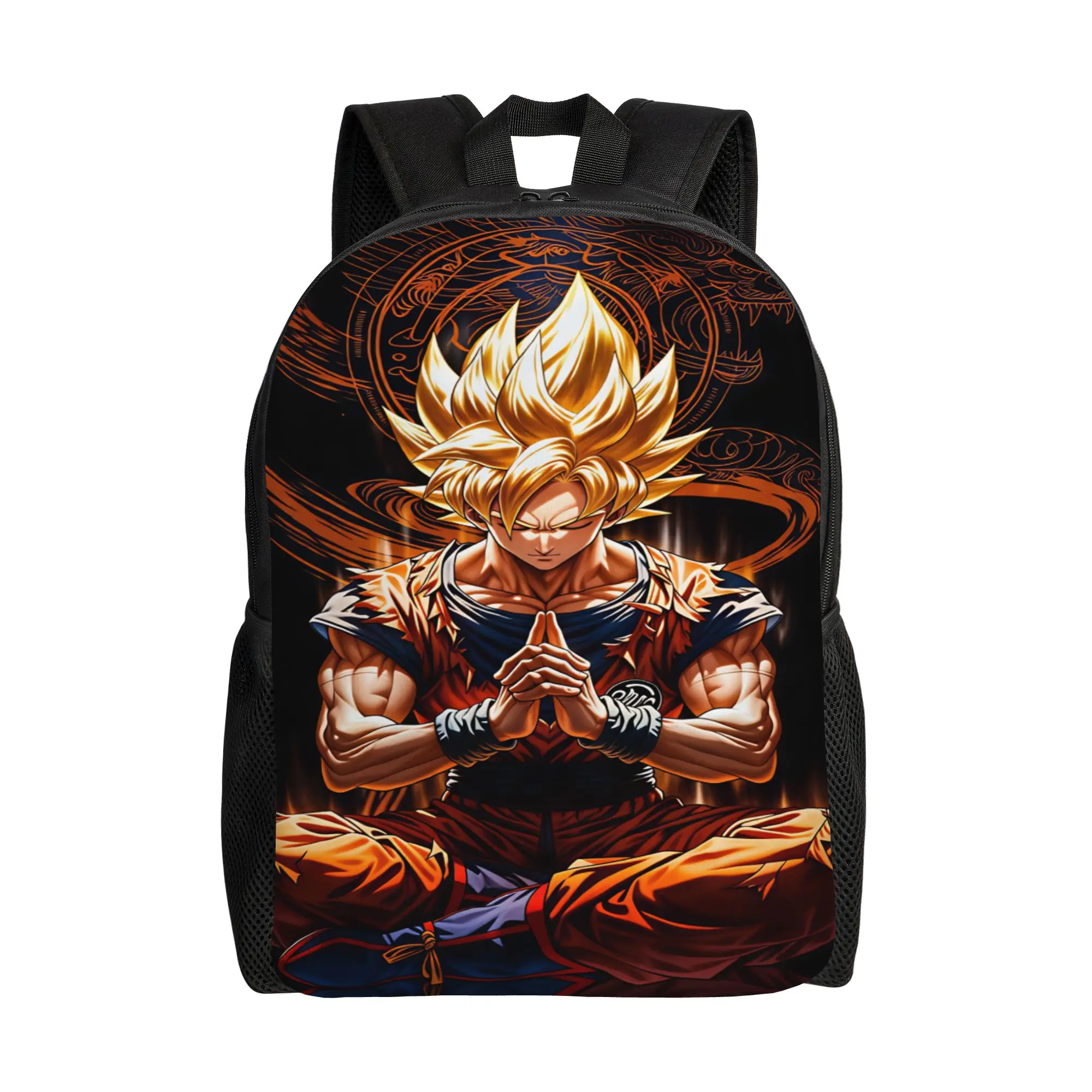 Son Goku Backpack Dragons Balls Elegant Backpacks Student College Big High School Bags Design Rucksack