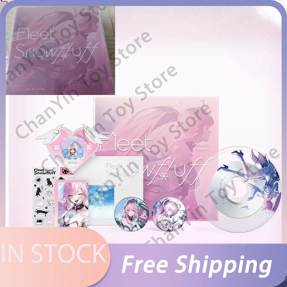 In Stock Wuthering Waves Aemeath Flying Snowflakes Ep Physical Cd Album Kuro Games Game Related Products