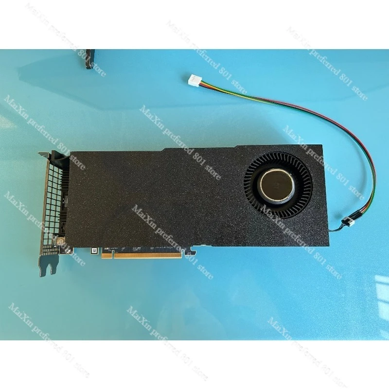 

AMD MI50 Graphics Card Cooling Mod Built‑in Turbo Fan PWM Speed Control 4‑Pin GPU Cooling Fan