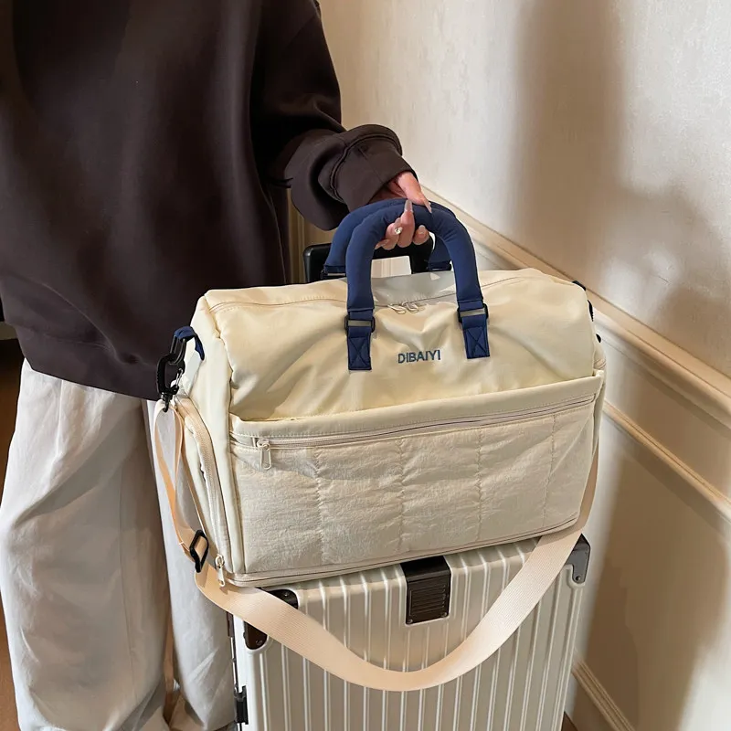 oxford-cloth-travel-bag-with-independent-shoe-compartment-wet-and-dry-separation-luggage-bag-for-outdoor-activities