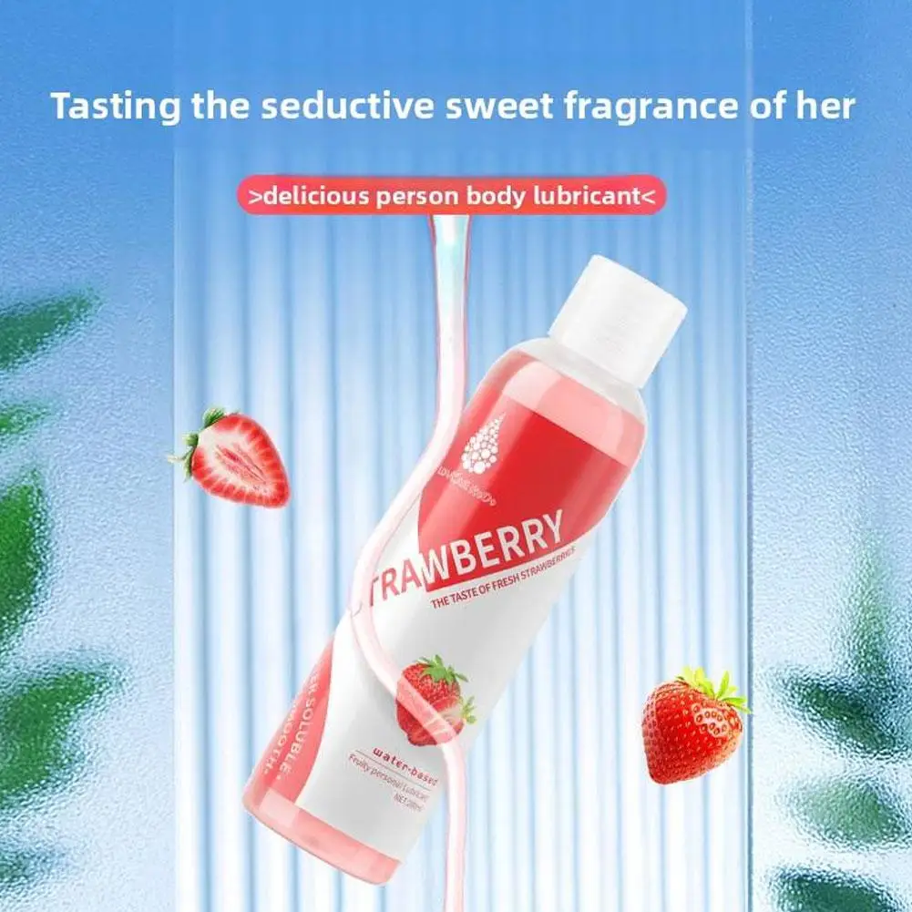 200 مللي نكهة الفاكهة المياه القائمة على زيوت التشحيم التشحيم هلام منتجات سهلة التنظيف غسول التشحيم رائجة البيع #3