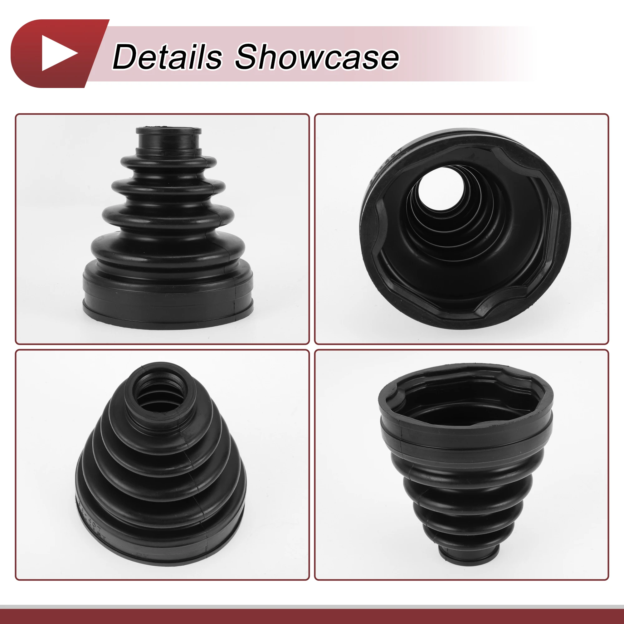 X Autohaux 1 مجموعة CV المشتركة التمهيد كيت لتويوتا هايلاندر 2008-2013 الداخلية سرعة ثابتة المشتركة التمهيد ث/المشابك رقم. 044370 W060 #6